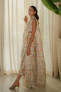 Mina Hassan | Signature Prints | Wrapped Goddess Stitched Saree by Mina Hassan - Designer Dress  - Type : Ladies Clothes - Available at Libayah - 100% Original 
