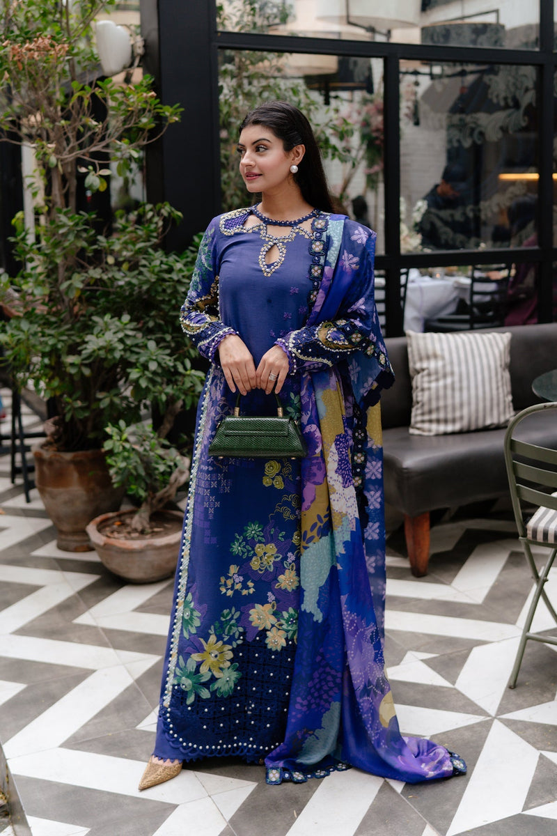 Afrozeh | Lawn 25 | Lumora by Afrozeh - Designer Dress - Type: Ladies Clothes - Available at Libayah - 100% Original