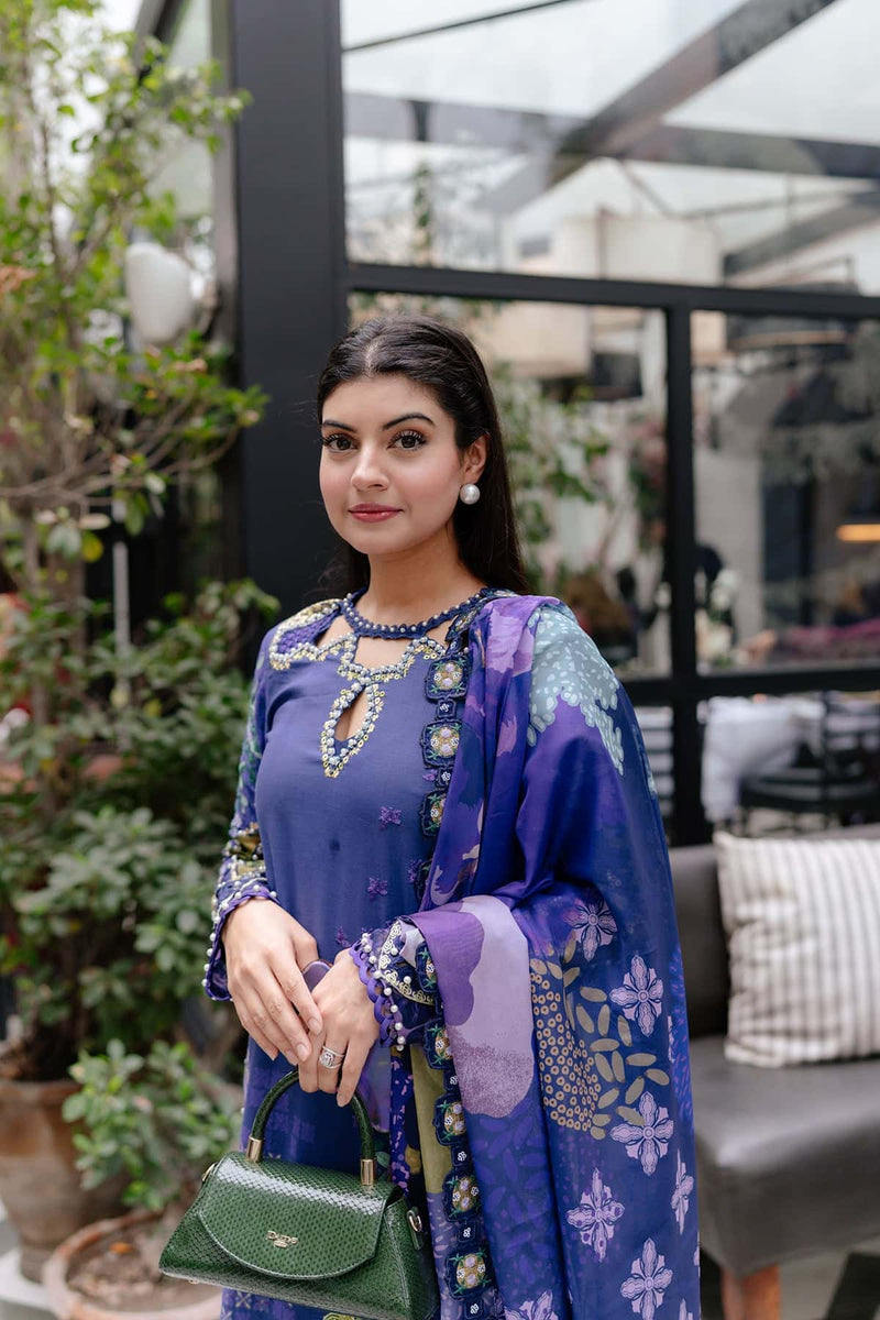 Afrozeh | Lawn 25 | Lumora by Afrozeh - Designer Dress - Type: Ladies Clothes - Available at Libayah - 100% Original