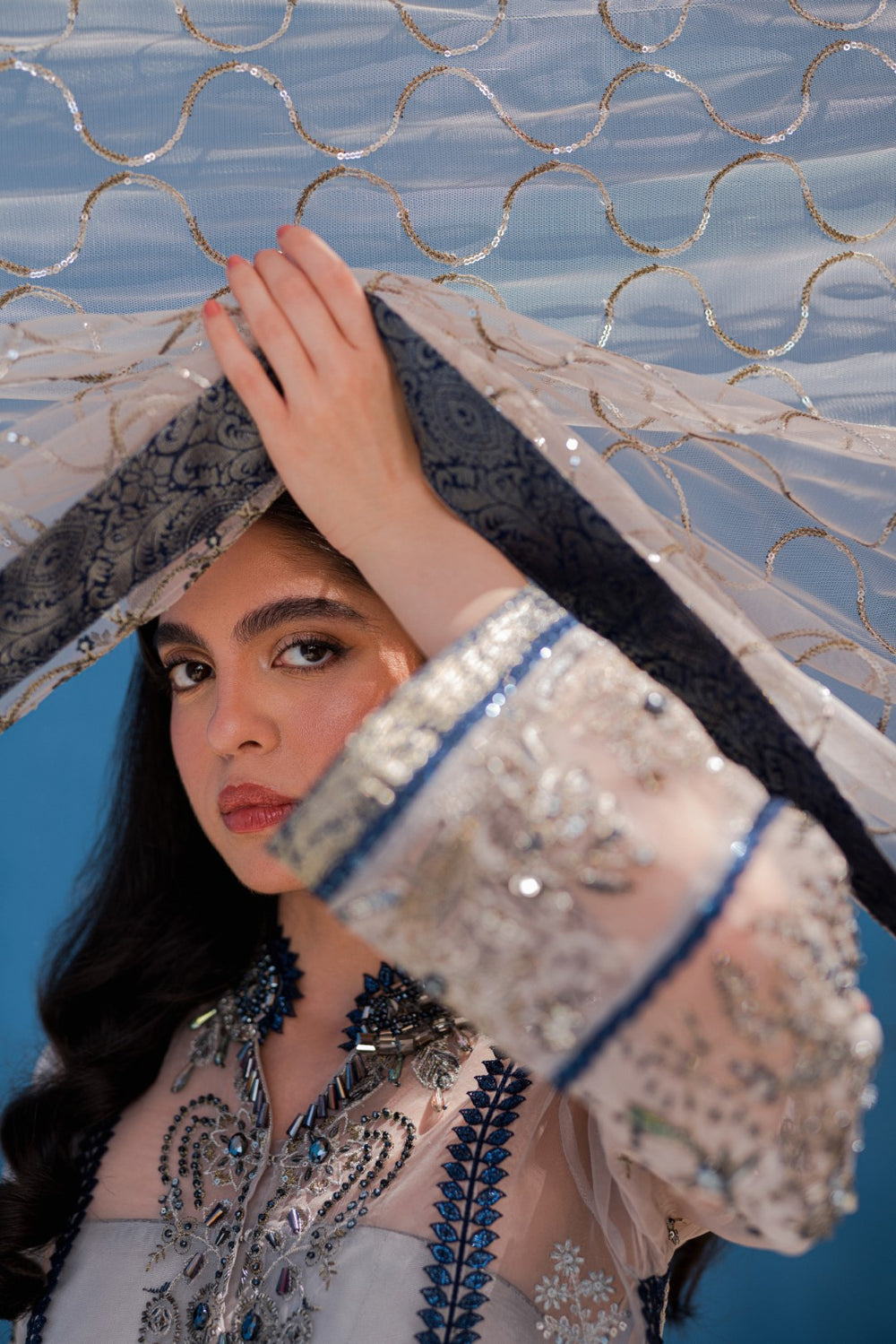 Laj | Chashm Pret | Zaria by Laj - Designer Dress - Type: Ladies Clothes - Available at Libayah - 100% Original