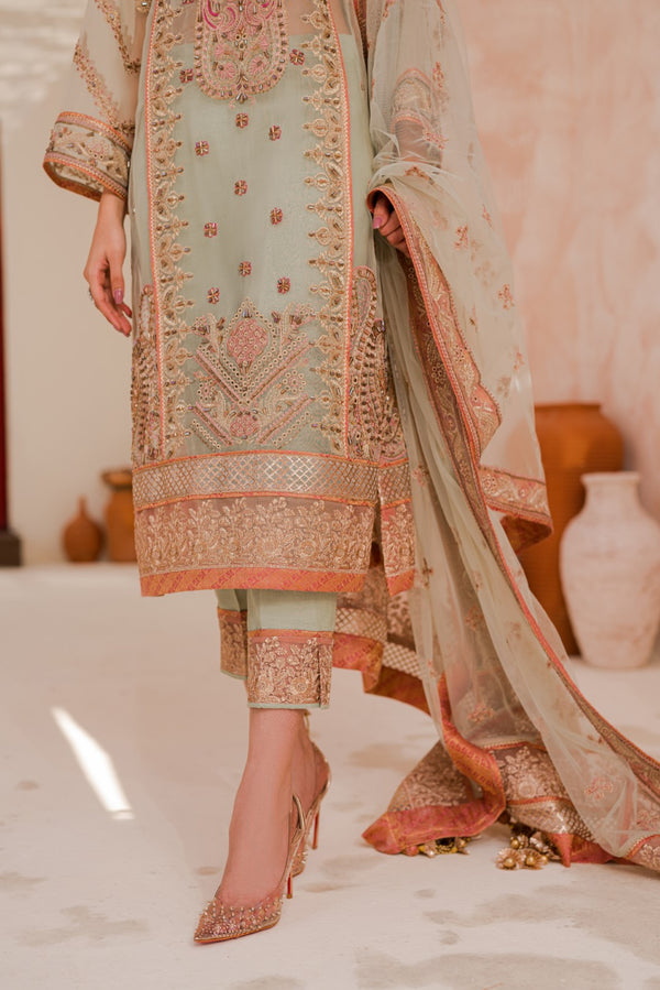 Laj | Chashm Pret | Nerisa by Laj - Designer Dress - Type: Ladies Clothes - Available at Libayah - 100% Original