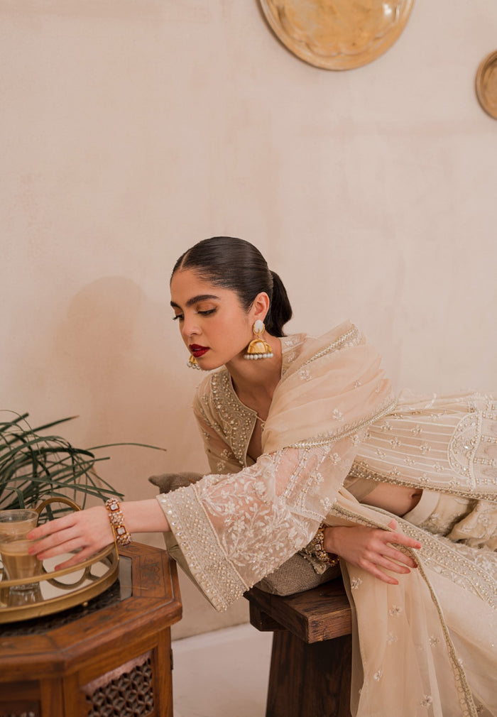 Laj | Chashm Pret | Feher by Laj - Designer Dress - Type: Ladies Clothes - Available at Libayah - 100% Original