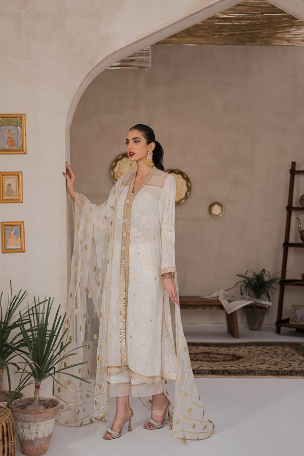 Laj | Chashm Pret | Aynur by Laj - Designer Dress - Type: Ladies Clothes - Available at Libayah - 100% Original