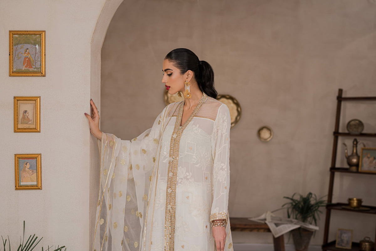 Laj | Chashm Pret | Aynur by Laj - Designer Dress - Type: Ladies Clothes - Available at Libayah - 100% Original
