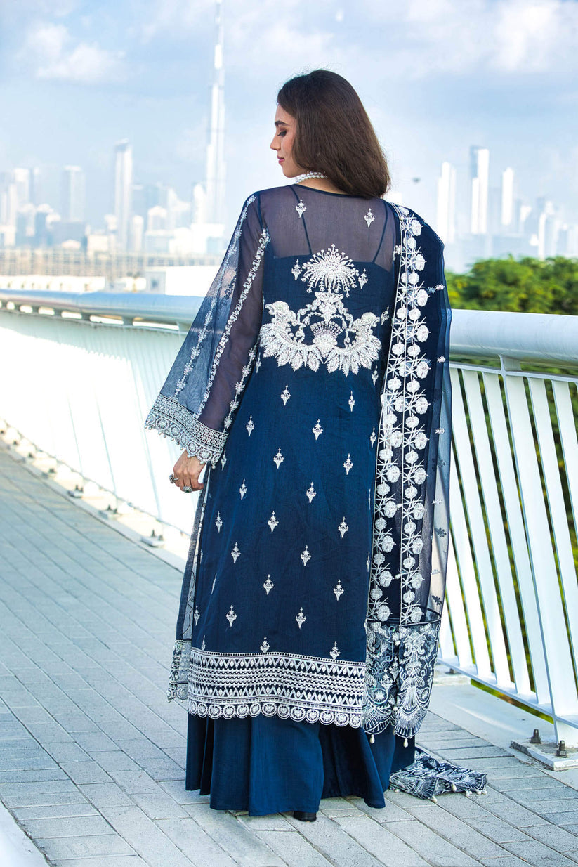 Kara | Kamdani Festive Collection | Lapis Dream by Kara - Designer Dress - Type: Ladies Clothes - Available at Libayah - 100% Original