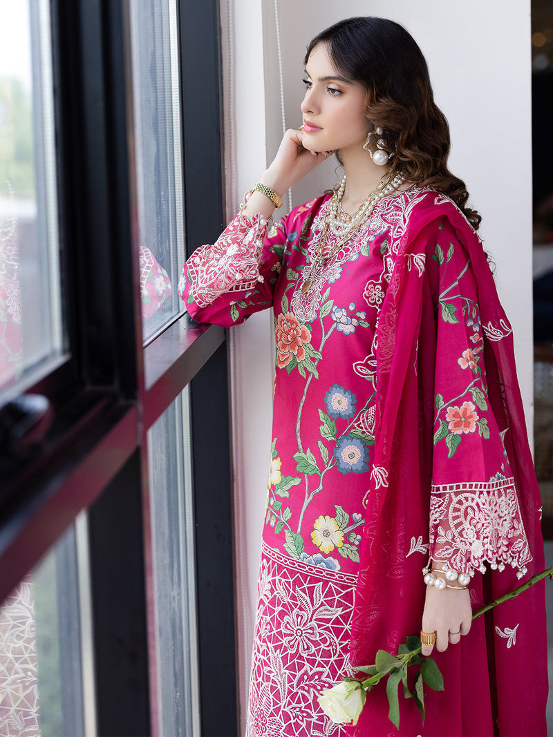 Mahnur | After Hours Luxury Lawn 25 | Laughter Lines by Mahnur - Designer Dress - Type: Ladies Clothes - Available at Libayah - 100% Original