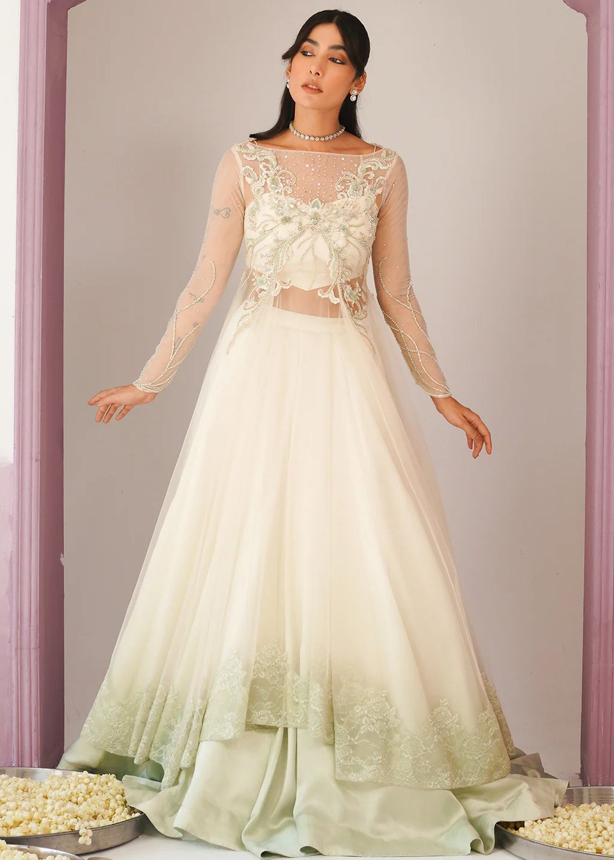 Jamnii | Pehli Mulaqat | NIYAT E SHOQ by Jamnii - Designer Dress - Type: Ladies Clothes - Available at Libayah - 100% Original