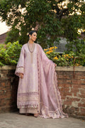 Maryam Hussain | Luxury Lawn 25 | Samar by Maryam Hussain - Designer Dress - Type: Ladies Clothes - Available at Libayah - 100% Original