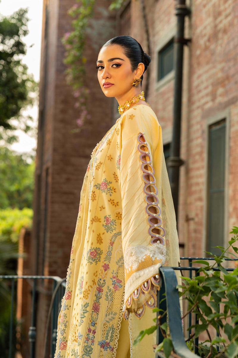 Maryam Hussain | Luxury Lawn 25 | Marjaan by Maryam Hussain - Designer Dress - Type: Ladies Clothes - Available at Libayah - 100% Original