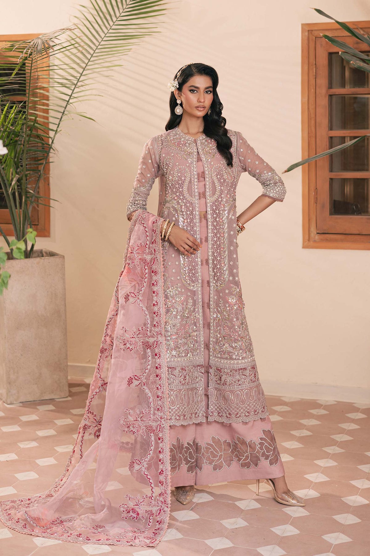 Maryam Hussain | Marwa Luxury Formals 24 | Mehru by Maryam Hussain - Designer Dress - Type: Ladies Clothes - Available at Libayah - 100% Original