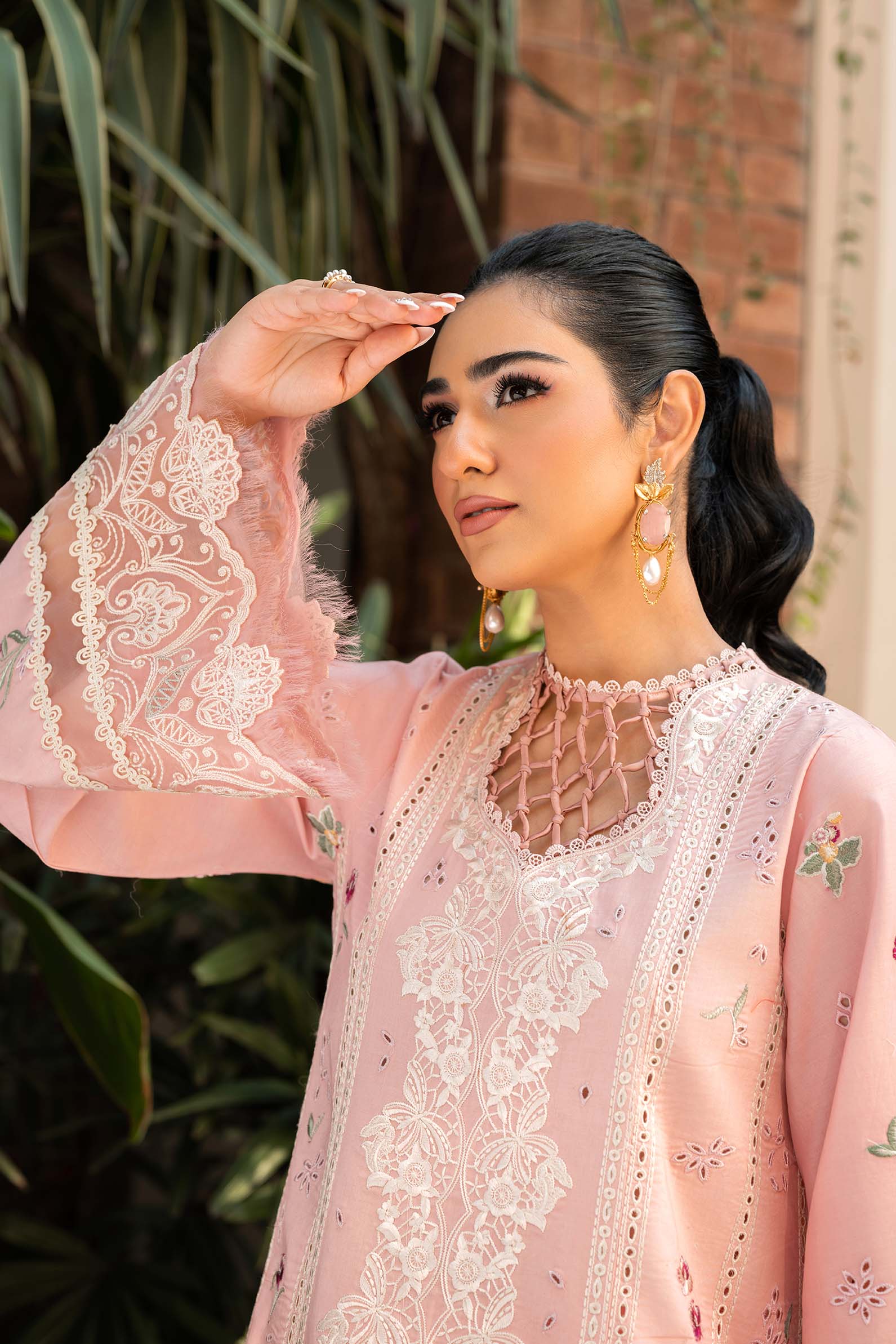 Maryam Hussain | Luxury Lawn 25 | Naina by Maryam Hussain - Designer Dress - Type: Ladies Clothes - Available at Libayah - 100% Original