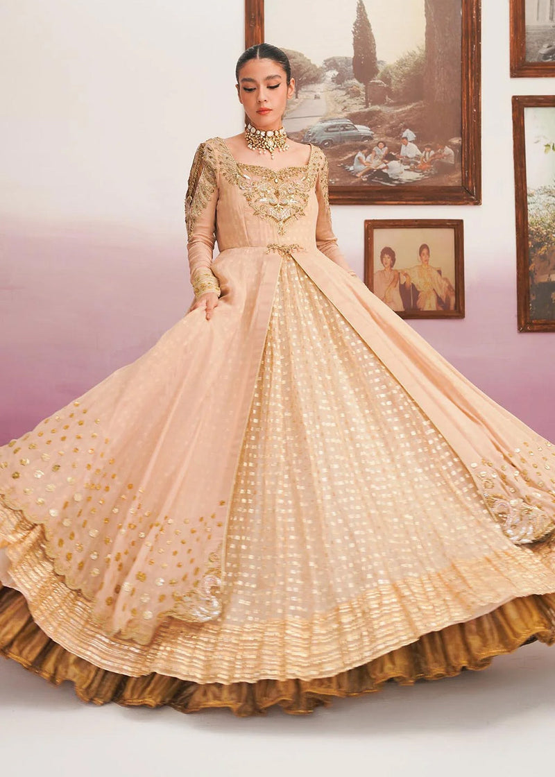 Jamnii | Pehli Mulaqat | SUNEHRI by Jamnii - Designer Dress - Type: Ladies Clothes - Available at Libayah - 100% Original