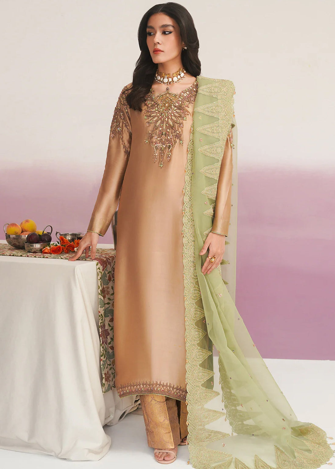Jamnii | Pehli Mulaqat | QADEEM by Jamnii - Designer Dress - Type: Ladies Clothes - Available at Libayah - 100% Original