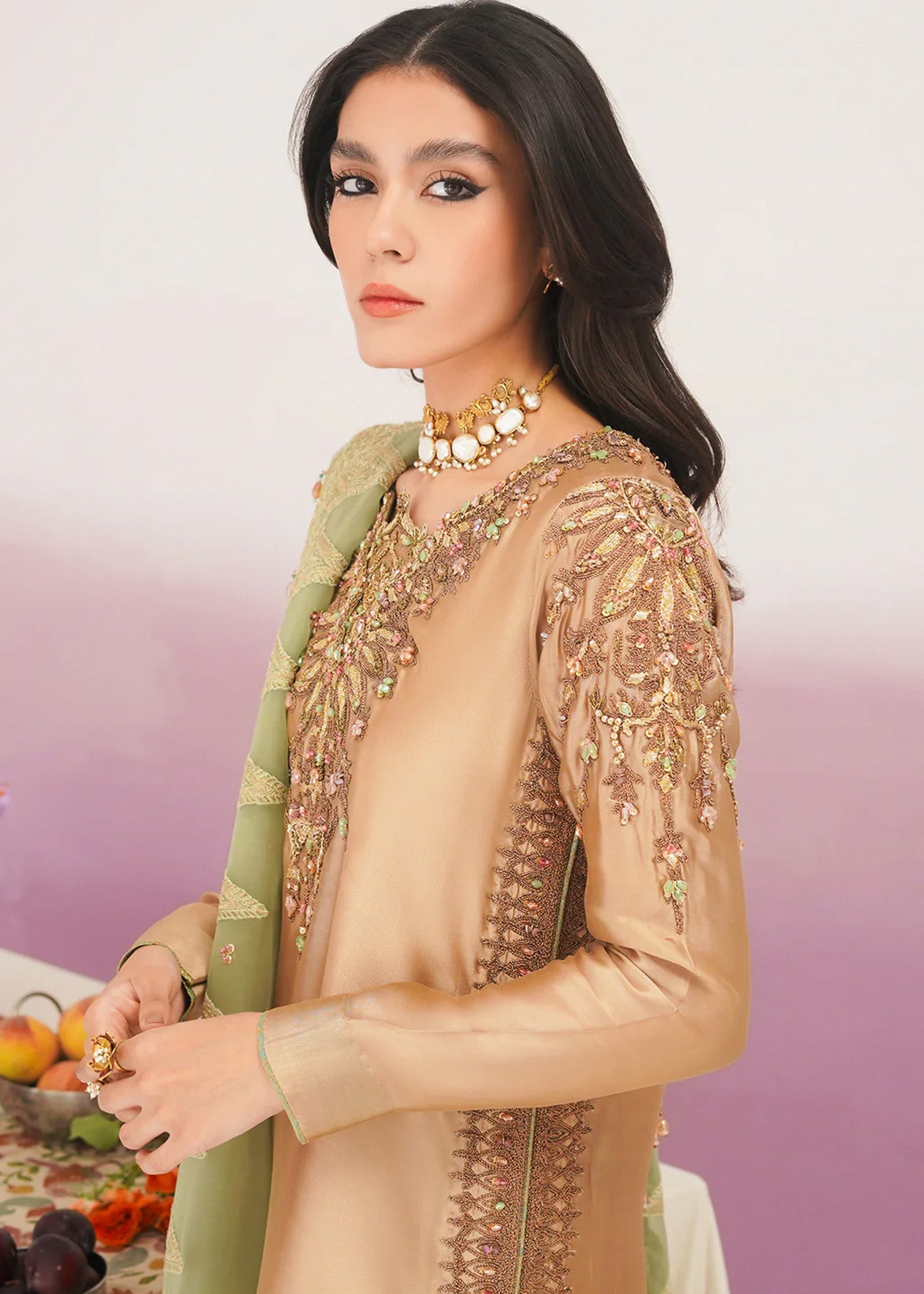 Jamnii | Pehli Mulaqat | QADEEM by Jamnii - Designer Dress - Type: Ladies Clothes - Available at Libayah - 100% Original