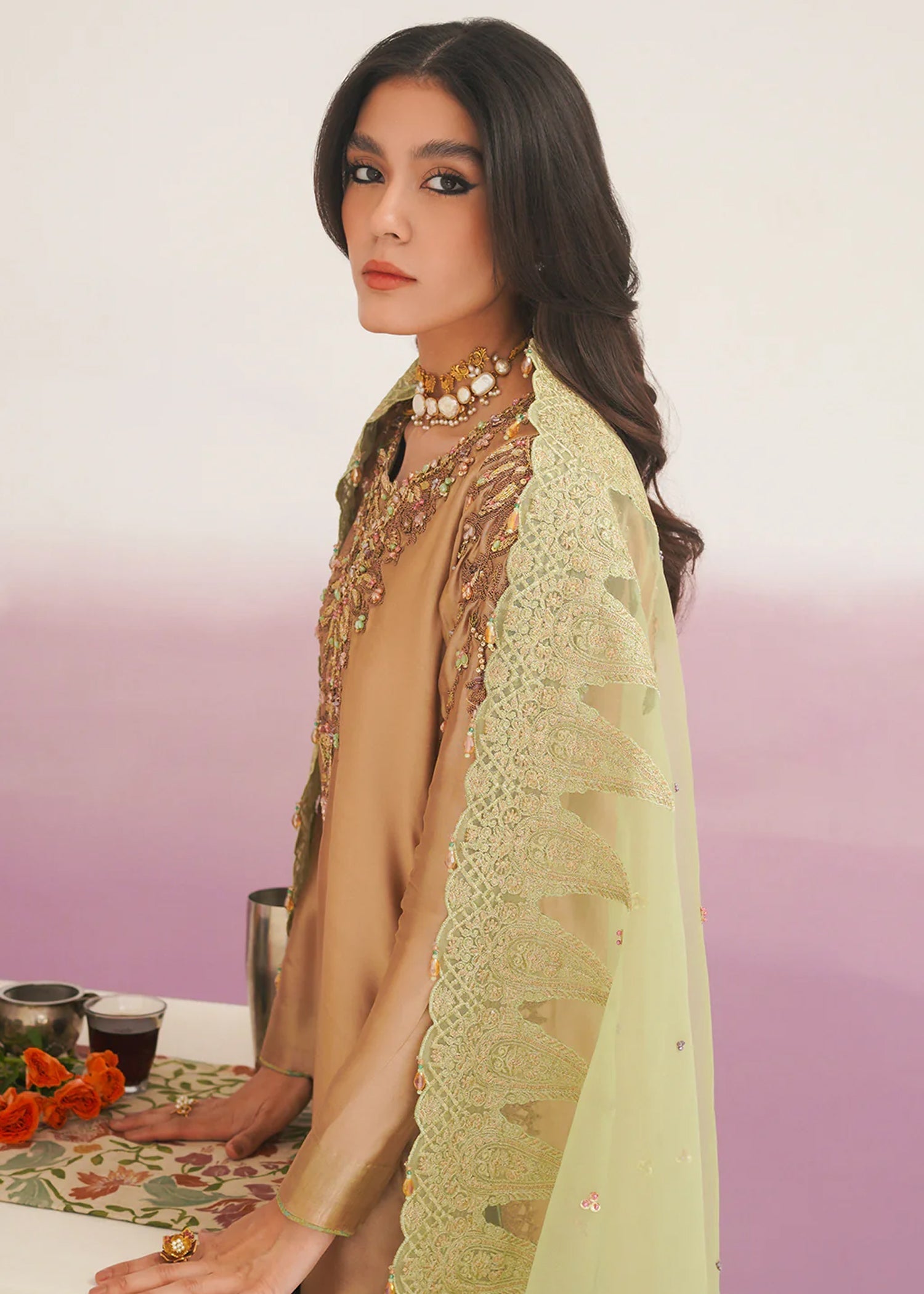 Jamnii | Pehli Mulaqat | QADEEM by Jamnii - Designer Dress - Type: Ladies Clothes - Available at Libayah - 100% Original
