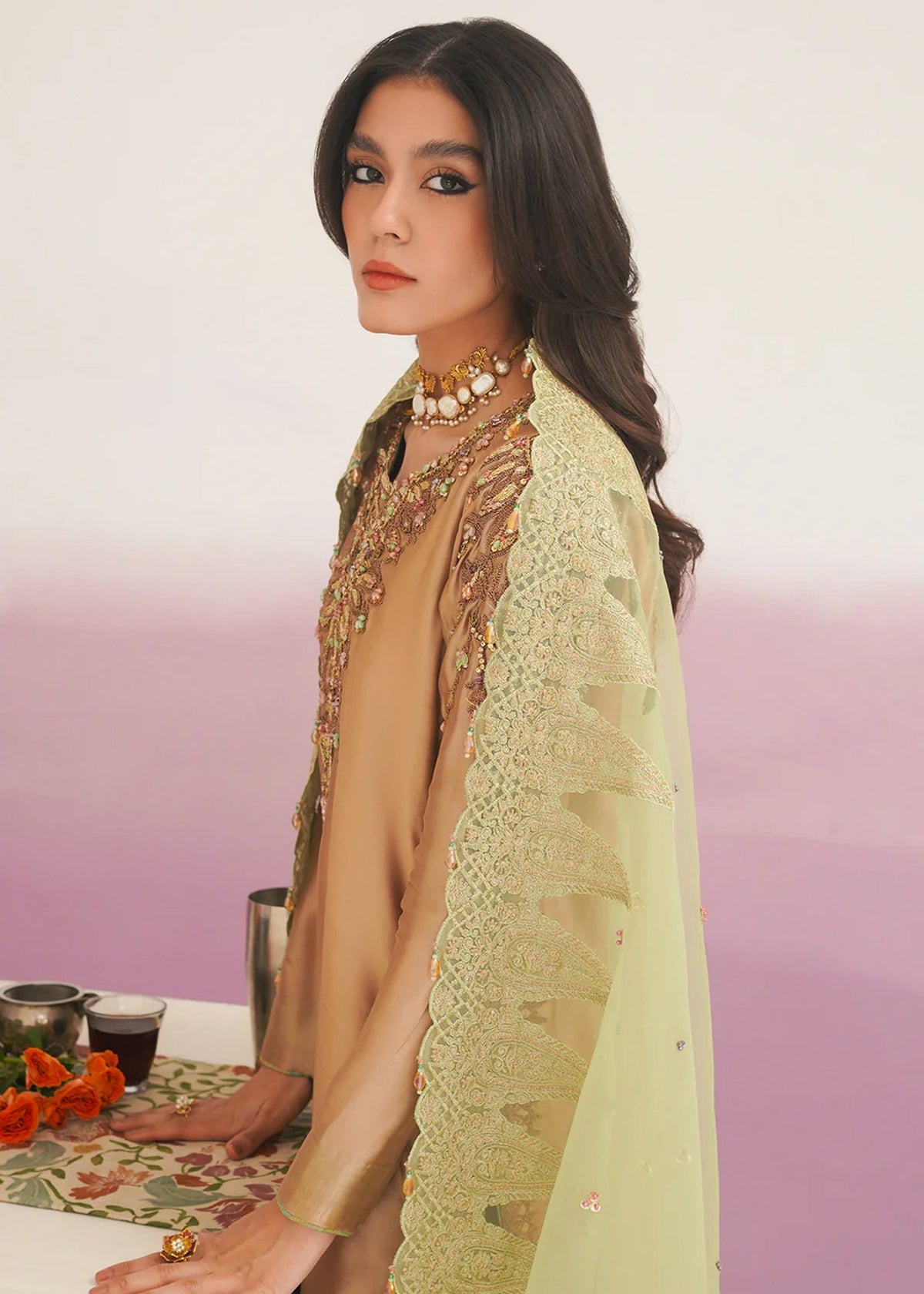 Jamnii | Pehli Mulaqat | QADEEM by Jamnii - Designer Dress - Type: Ladies Clothes - Available at Libayah - 100% Original