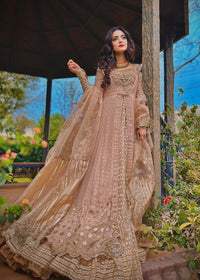 Jamnii | Pehli Mulaqat | SUNEHRI by Jamnii - Designer Dress - Type: Ladies Clothes - Available at Libayah - 100% Original