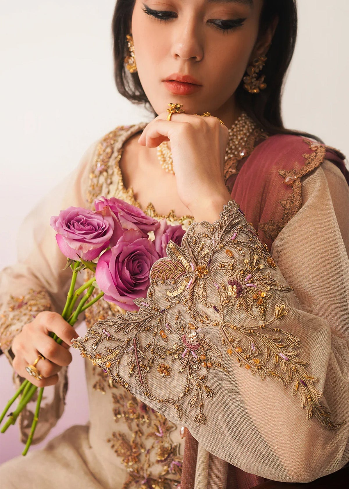 Jamnii | Pehli Mulaqat | ROOH E MAN by Jamnii - Designer Dress - Type: Ladies Clothes - Available at Libayah - 100% Original