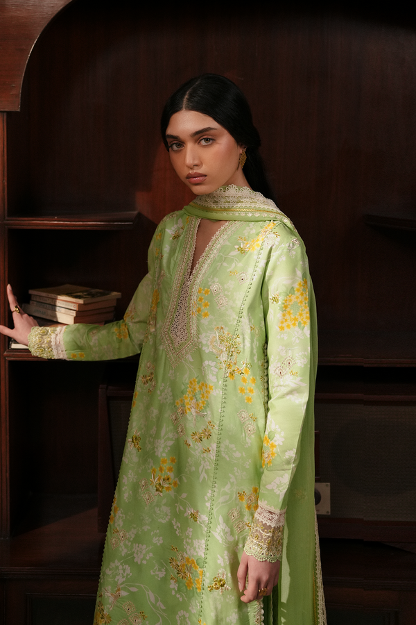 Afrozeh | Florette 26 | Ciel - Designer Dress - Type : Ladies Clothes - Available at Libayah - 100% Original