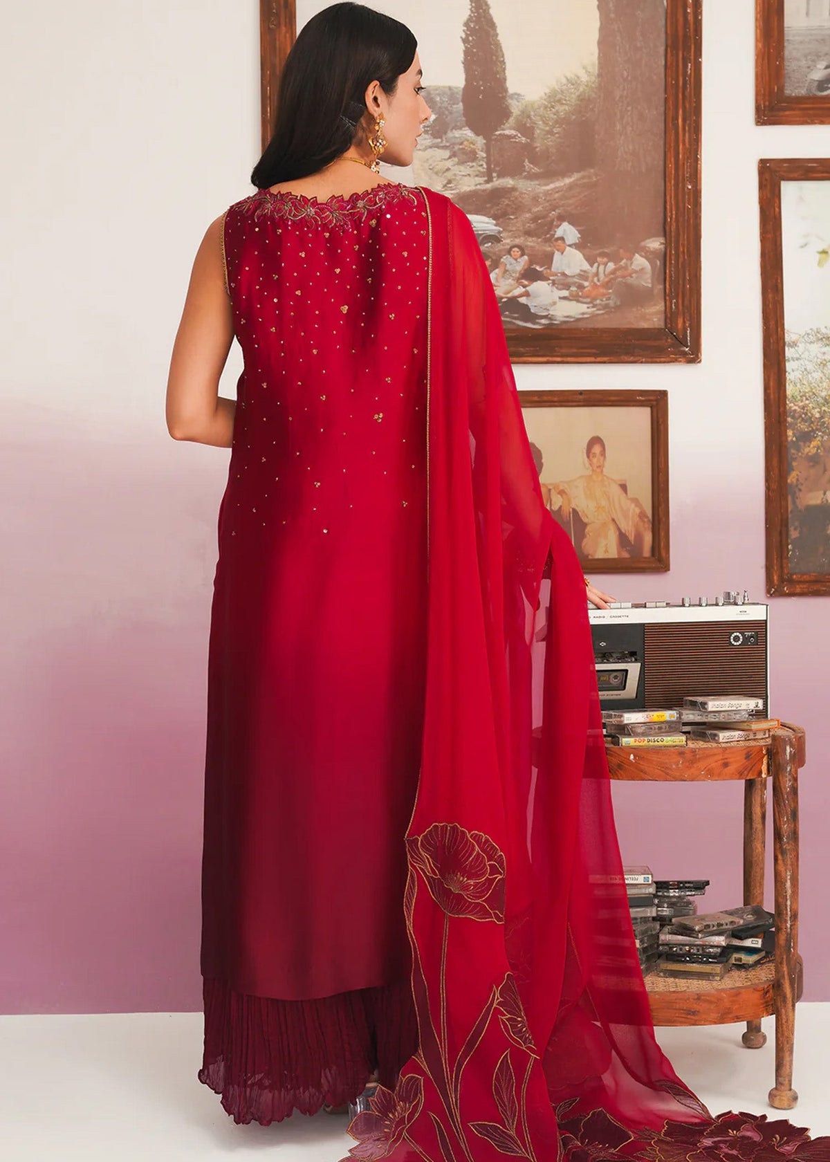 Jamnii | Pehli Mulaqat | SHAMAH E MEHFIL by Jamnii - Designer Dress - Type: Ladies Clothes - Available at Libayah - 100% Original