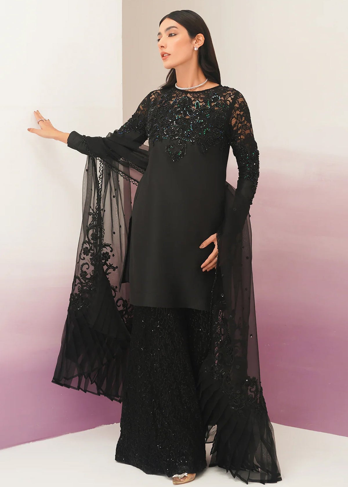 Jamnii | Pehli Mulaqat | MAH E DORAN by Jamnii - Designer Dress - Type: Ladies Clothes - Available at Libayah - 100% Original