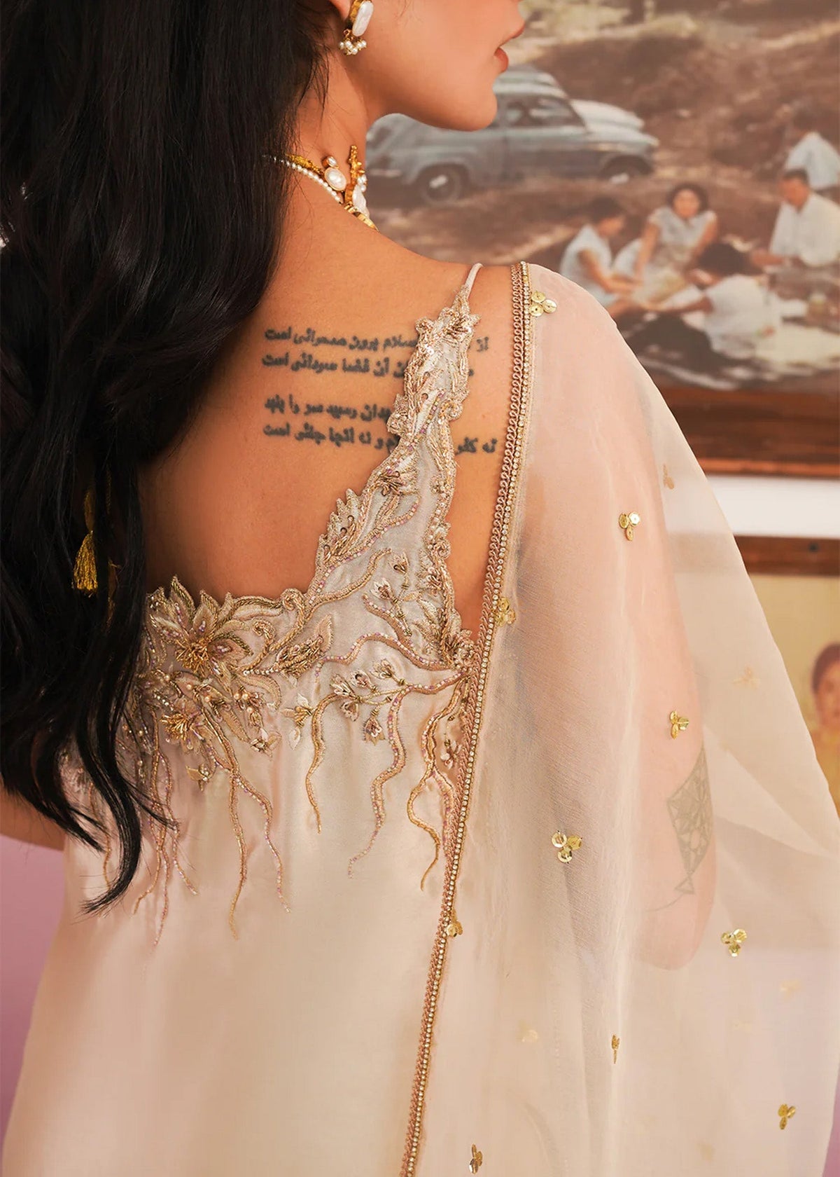 Jamnii | Pehli Mulaqat | SAJVEEN by Jamnii - Designer Dress - Type: Ladies Clothes - Available at Libayah - 100% Original