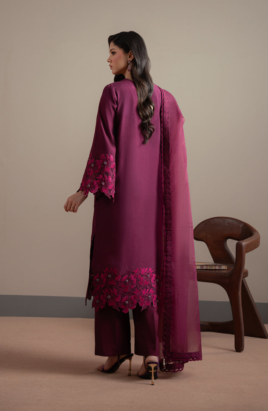 Fabiha Fatima | Elvin Pret Wear | LAZEL by Fabiha Fatima - Designer Dress  - Type : Ladies Clothes - Available at Libayah - 100% Original 