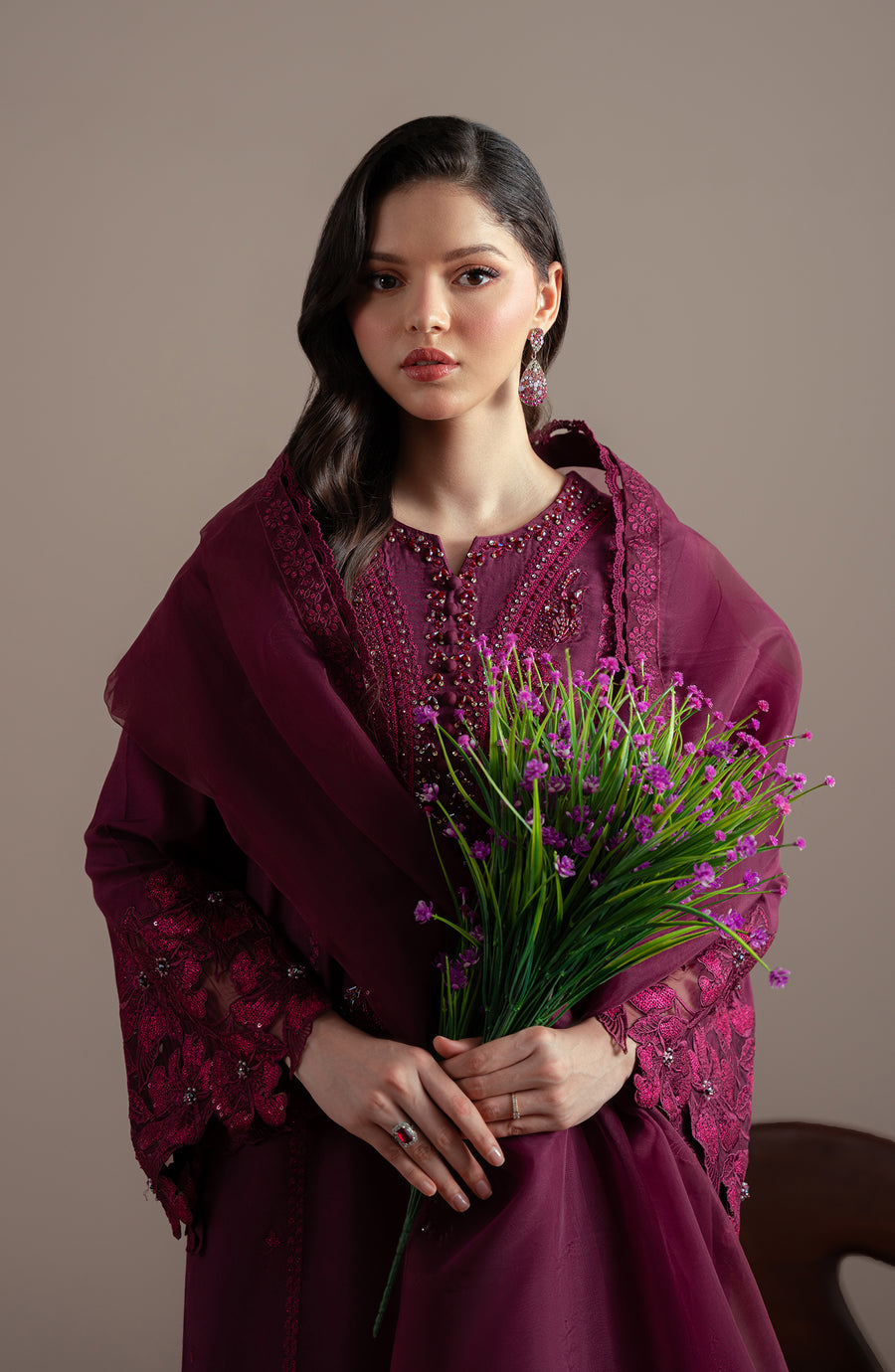 Fabiha Fatima | Elvin Pret Wear | LAZEL by Fabiha Fatima - Designer Dress  - Type : Ladies Clothes - Available at Libayah - 100% Original 