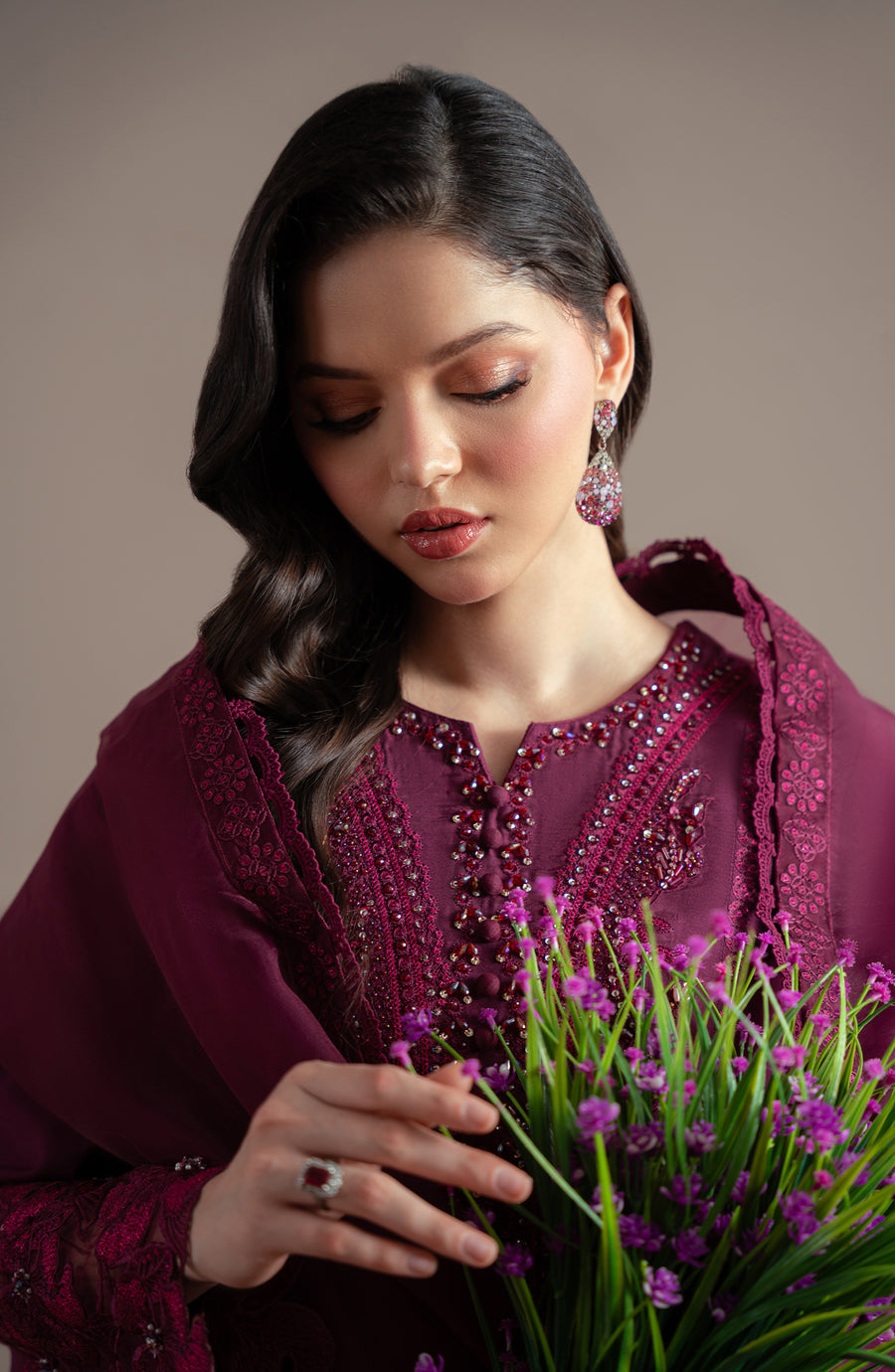 Fabiha Fatima | Elvin Pret Wear | LAZEL by Fabiha Fatima - Designer Dress  - Type : Ladies Clothes - Available at Libayah - 100% Original 