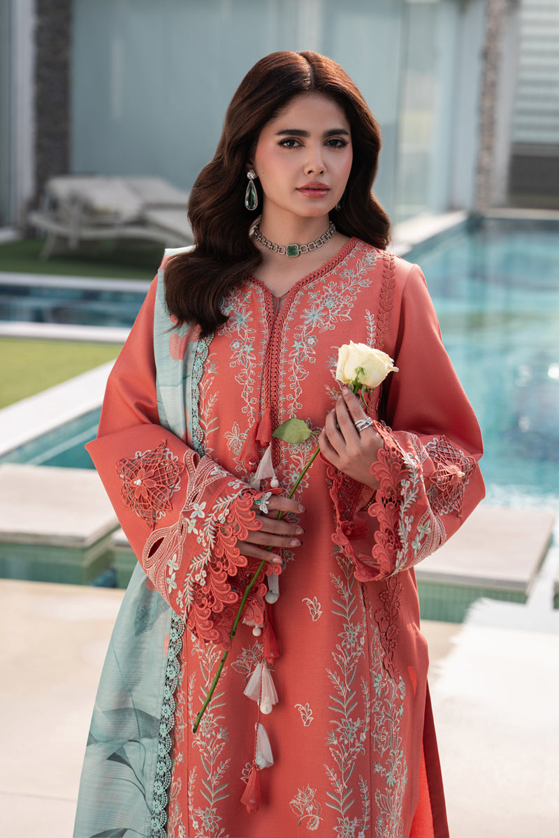 Rangrasiya | Carnation Eid Edit 26 | Leeza by Rangrasiya - Designer Dress  - Type : Ladies Clothes - Available at Libayah - 100% Original 
