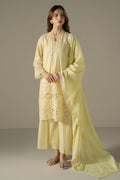 Cross Stitch | Chikankari Lawn 25 | LEMON ZEST by Cross Stitch - Designer Dress - Type: Ladies Clothes - Available at Libayah - 100% Original