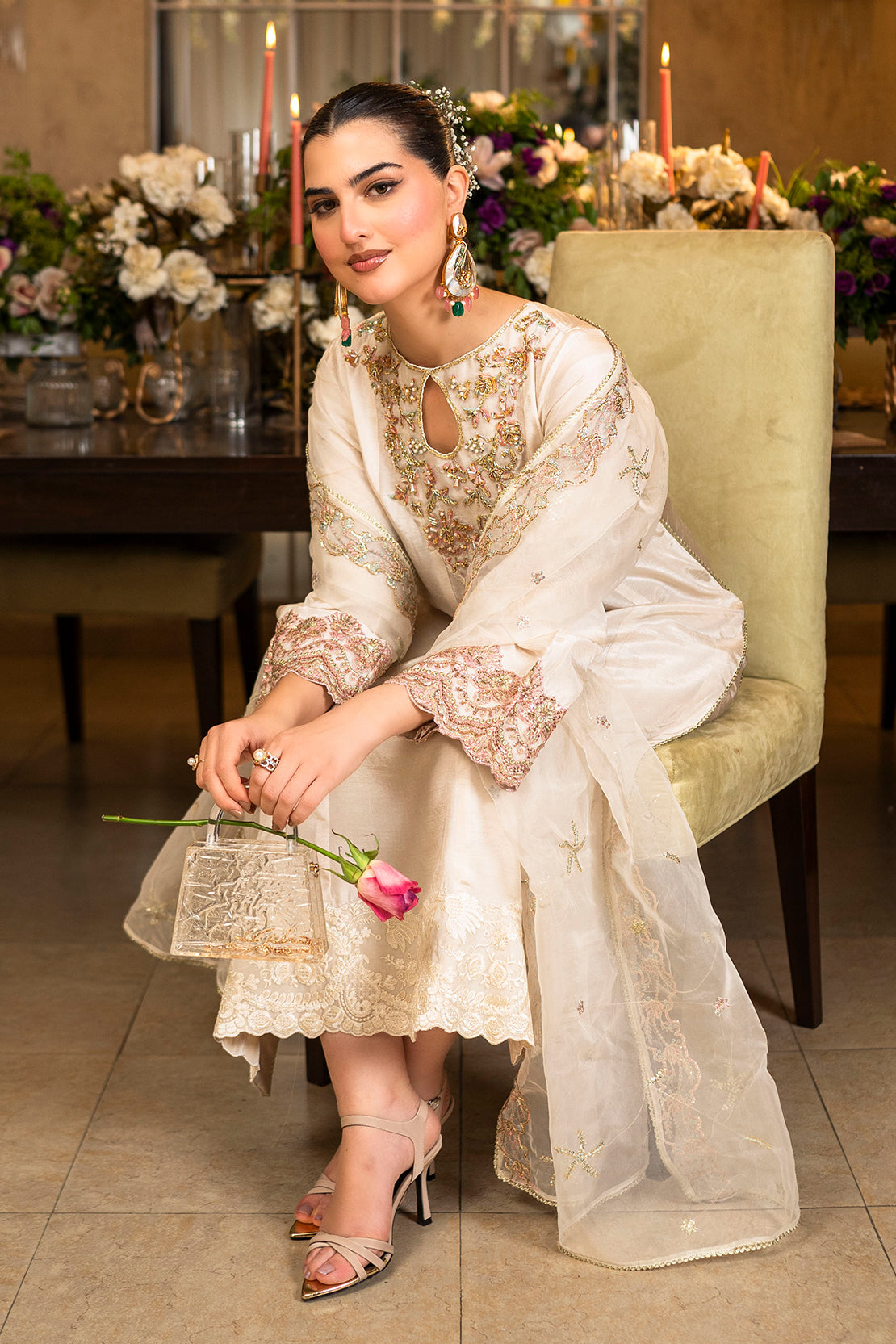 Leon | La Vei En Rose | SNOW WHITE by Leon - Designer Dress - Type: Ladies Clothes - Available at Libayah - 100% Original