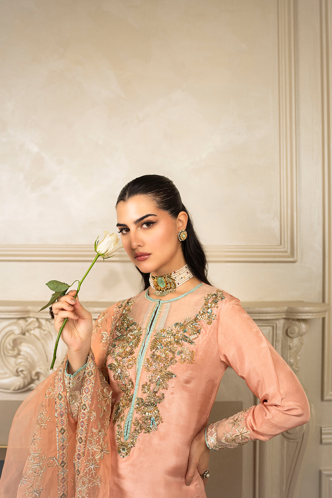 Leon | La Vei En Rose | LAYLA by Leon - Designer Dress - Type: Ladies Clothes - Available at Libayah - 100% Original