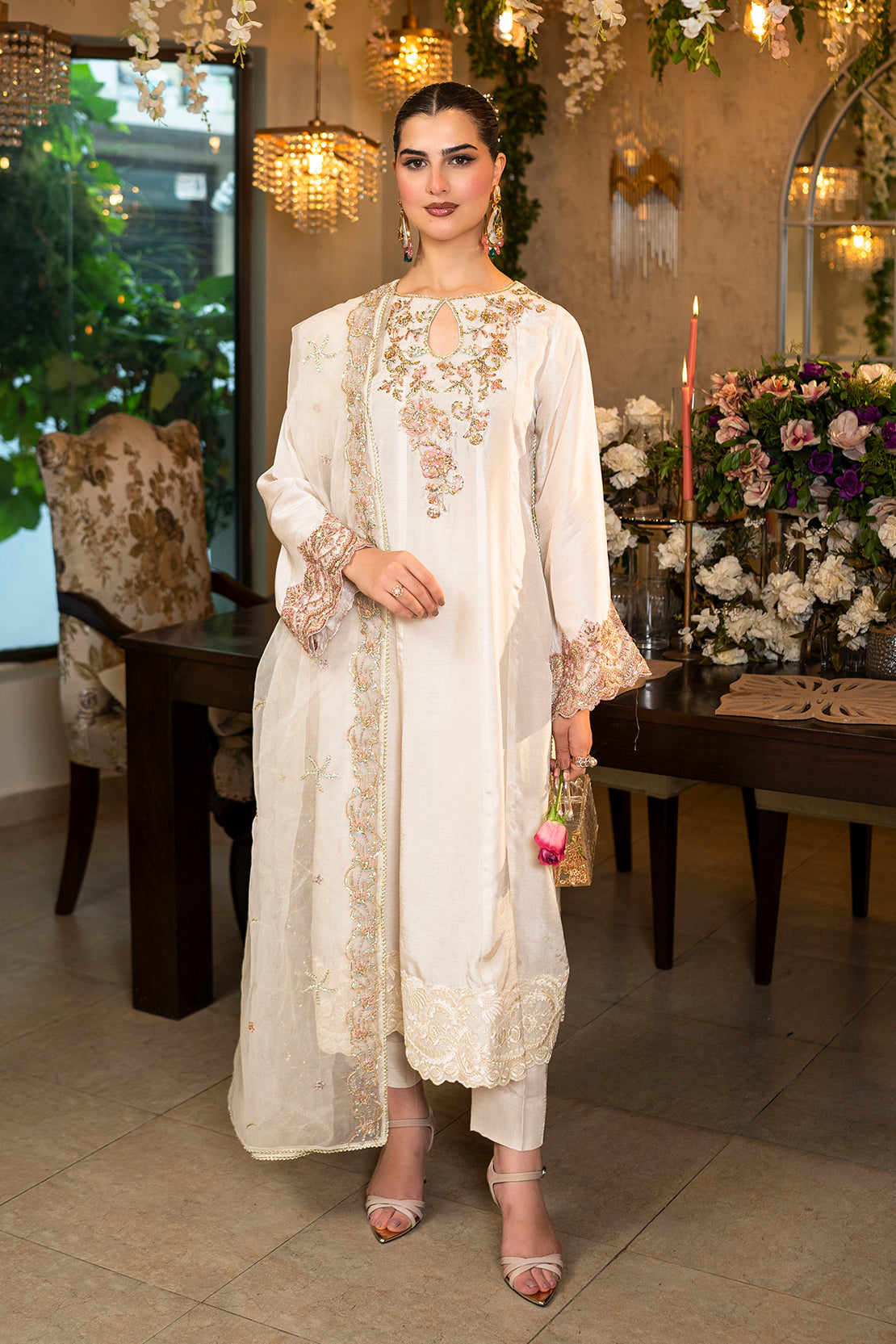 Leon | La Vei En Rose | SNOW WHITE by Leon - Designer Dress - Type: Ladies Clothes - Available at Libayah - 100% Original
