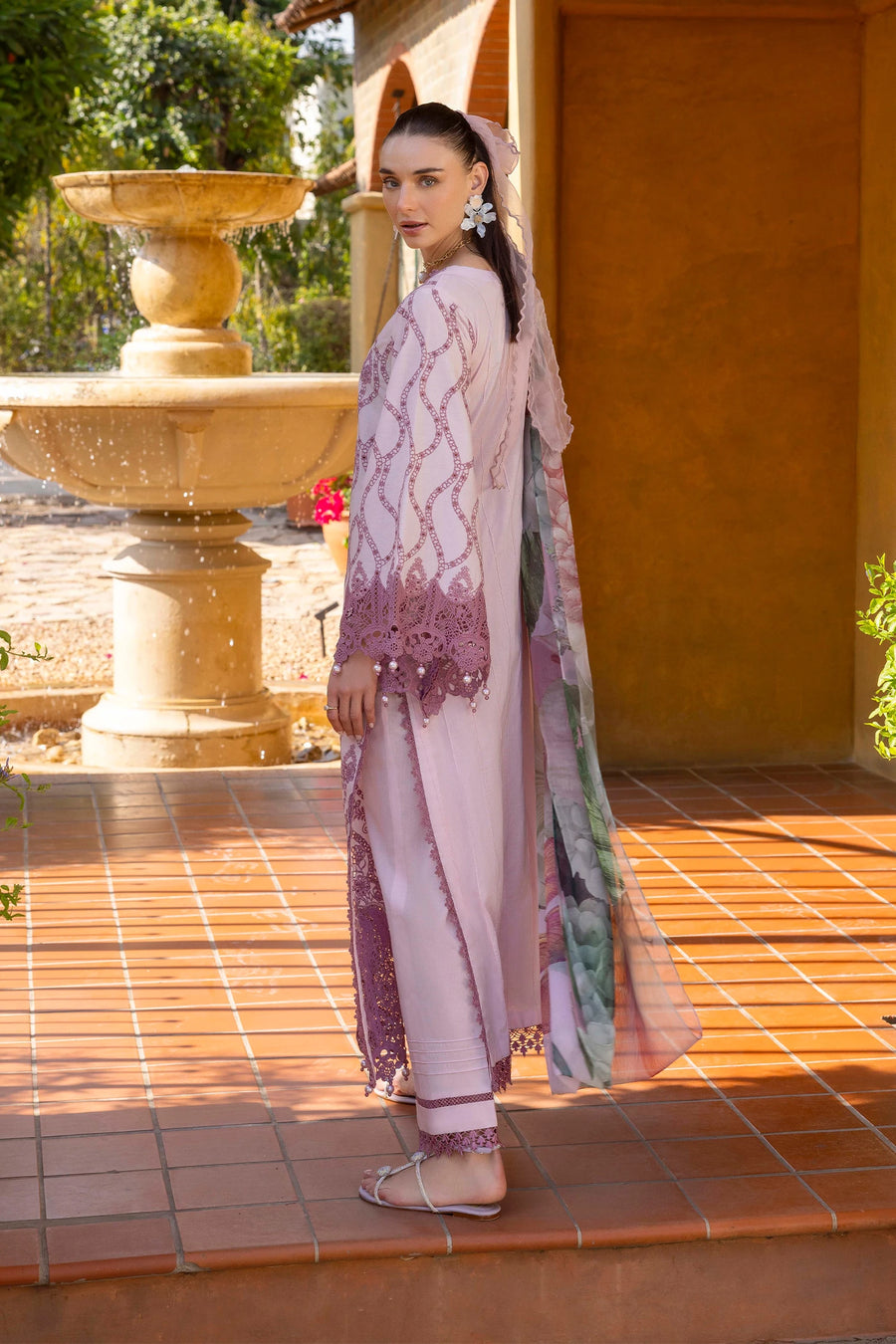 Adans Libas | Lasserkari Eid Petals | EID PETAL 1713 by Adans Libas - Designer Dress  - Type : Ladies Clothes - Available at Libayah - 100% Original 