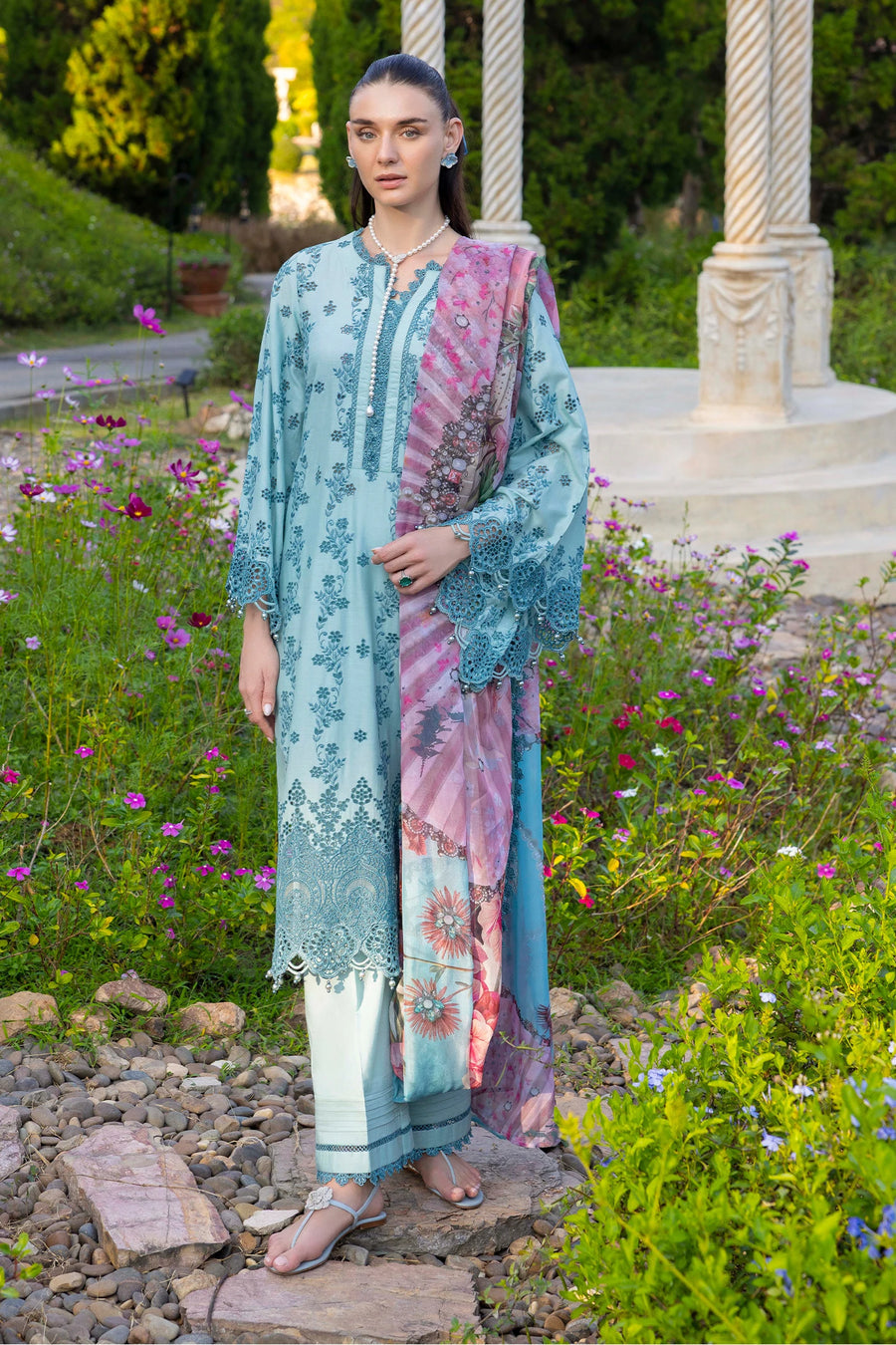 Adans Libas | Lasserkari Eid Petals | EID PETAL 1715 by Adans Libas - Designer Dress  - Type : Ladies Clothes - Available at Libayah - 100% Original 