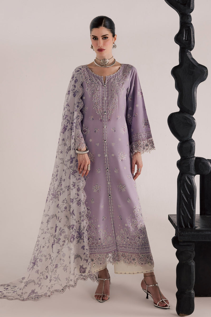Batik | Festive Eid 26 | Lilac Elif - by Libayah - Registered Vendor of : Batik - 100% Original Designer Dress