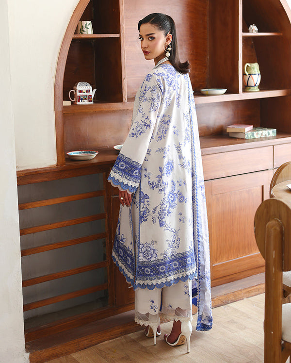 Roheenaz | Eclat Garden Printed Lawn | Lilac bloom by Roheenaz - Designer Dress  - Type : Ladies Clothes - Available at Libayah - 100% Original 