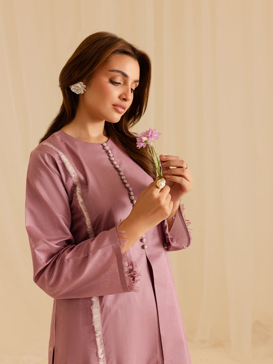 Mahnur | Petal Whispers Lawn Pret | Liliosa by Mahnur - Designer Dress - Type: Ladies Clothes - Available at Libayah - 100% Original