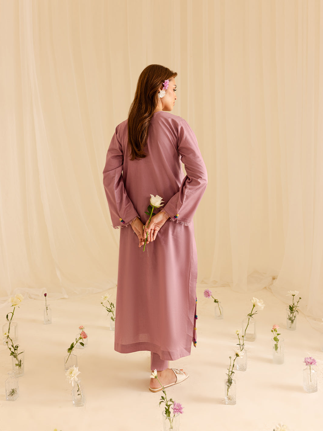 Mahnur | Petal Whispers Lawn Pret | Liliosa by Mahnur - Designer Dress - Type: Ladies Clothes - Available at Libayah - 100% Original