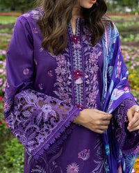 Mushq | The Secret Garden Lawn | Lily Veil by Mushq - Designer Dress  - Type : Ladies Clothes - Available at Libayah - 100% Original 