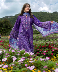 Mushq | The Secret Garden Lawn | Lily Veil by Mushq - Designer Dress  - Type : Ladies Clothes - Available at Libayah - 100% Original 
