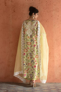 Zainab Chottani | Summer Edition 26 | Lime Frost by Zainab Chottani - Designer Dress  - Type : Ladies Clothes - Available at Libayah - 100% Original 