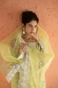 Zainab Chottani | Summer Edition 26 | Lime Frost by Zainab Chottani - Designer Dress  - Type : Ladies Clothes - Available at Libayah - 100% Original 