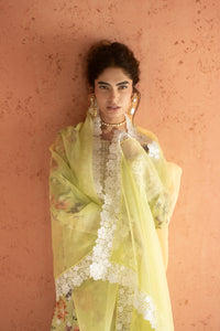 Zainab Chottani | Summer Edition 26 | Lime Frost by Zainab Chottani - Designer Dress  - Type : Ladies Clothes - Available at Libayah - 100% Original 