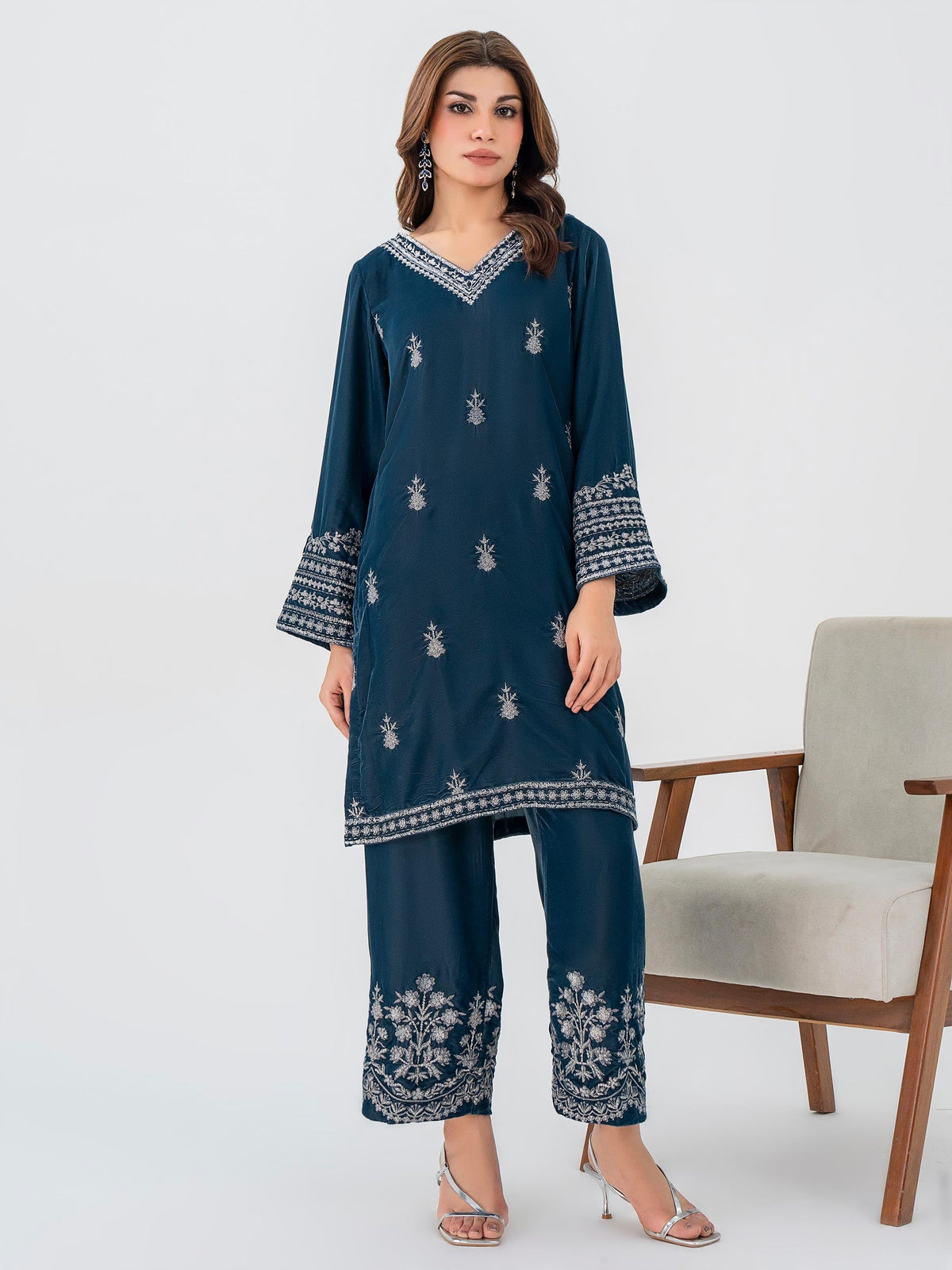 Lime Light | Velvet Pret | V-17 by Lime Light - Designer Dress - Type: Ladies Clothes - Available at Libayah - 100% Original