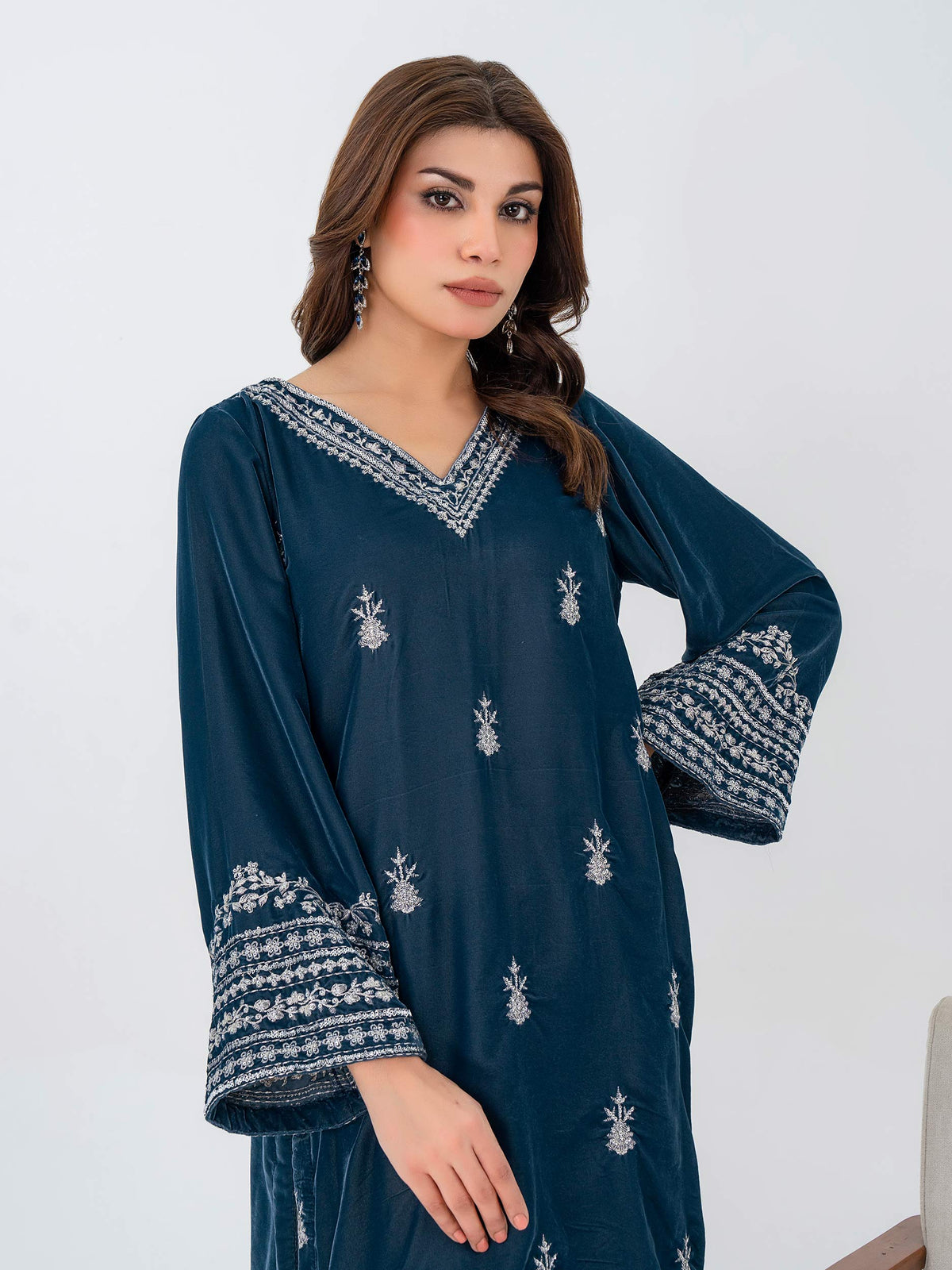 Lime Light | Velvet Pret | V-17 by Lime Light - Designer Dress - Type: Ladies Clothes - Available at Libayah - 100% Original