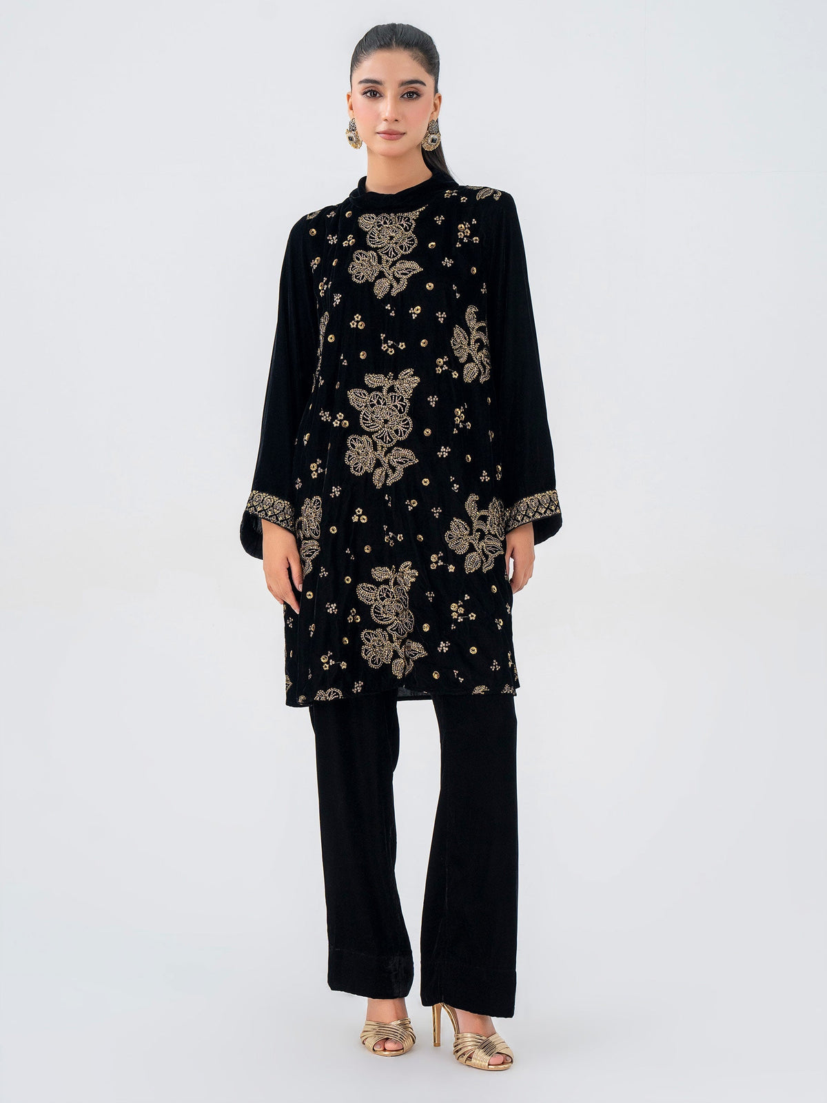 Lime Light | Velvet Pret | V-13 by Lime Light - Designer Dress - Type: Ladies Clothes - Available at Libayah - 100% Original