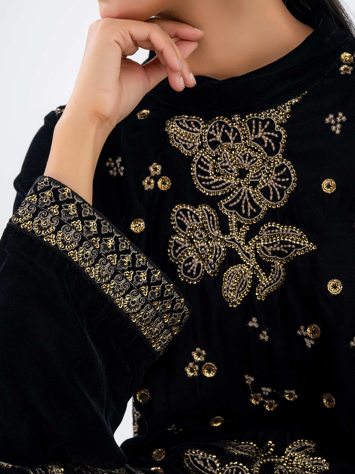 Lime Light | Velvet Pret | V-13 by Lime Light - Designer Dress - Type: Ladies Clothes - Available at Libayah - 100% Original