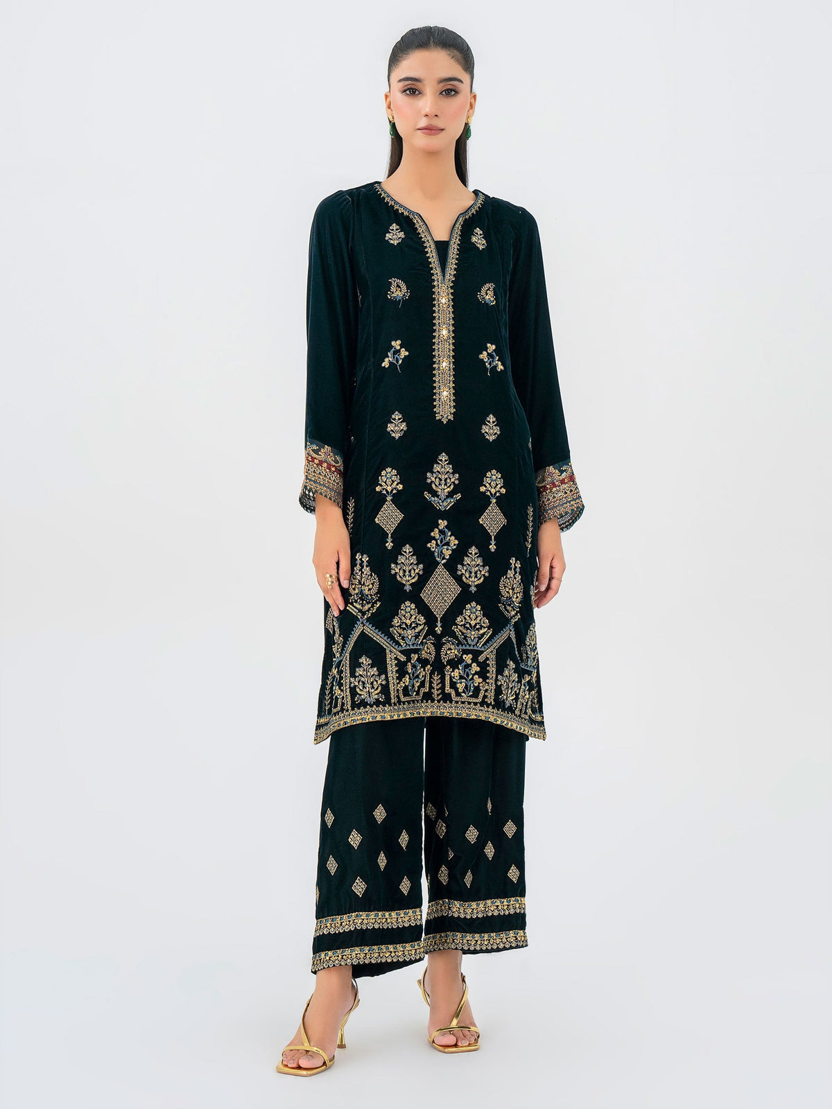 Lime Light | Velvet Pret | V-14 by Lime Light - Designer Dress - Type: Ladies Clothes - Available at Libayah - 100% Original